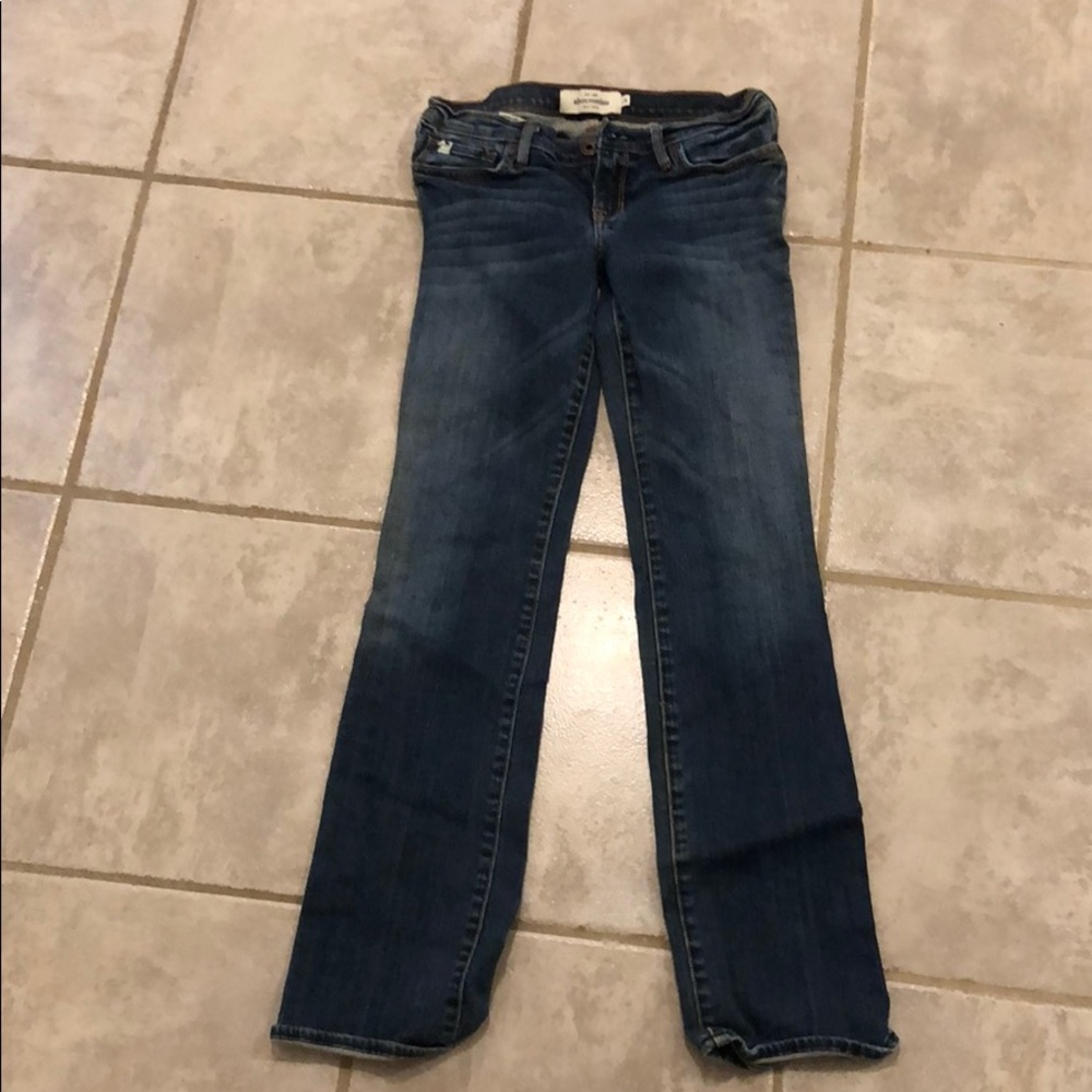 Abercrombie size 14 kids! Straight leg jeans
